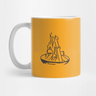 Soul On Fire Campfire Gift For Outdoor Lovers Mug